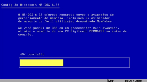 Mais informações sobre "MS DOS 6.22 - Microsoft DOS em Português do Brasil"